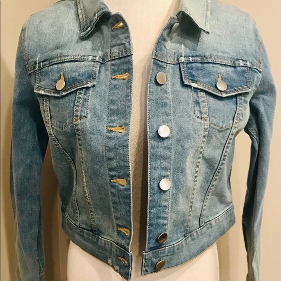 TEXTILE Elizabeth and James denim jean jacket - Picture 4 of 12